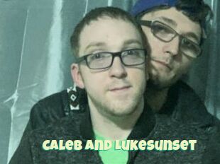 Caleb_and_LukeSunset