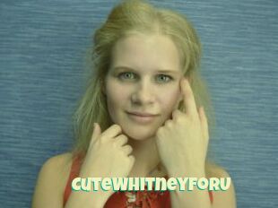 CuteWhitneyForU