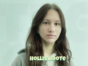 Holliswrote